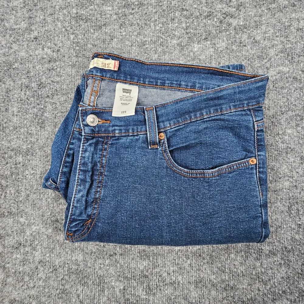 Y2K 2007 Levi's 512 Perfectly Slimming Bootcut Jeans‎ Women's 22S Plus Size Blue